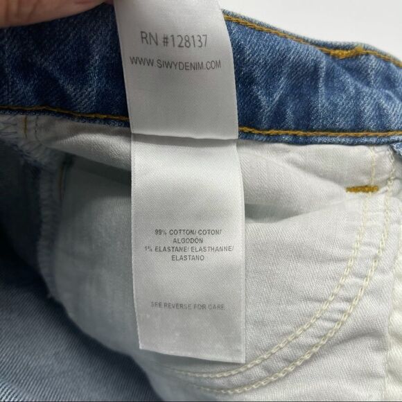 SIWY 5Button Distressed Raw Hem Jeans SIZE 25 NWT - Picture 13 of 13